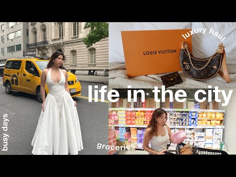 Life in the City | landers grocery, luxury haul, opening up about feeling stuck ft. SENSER