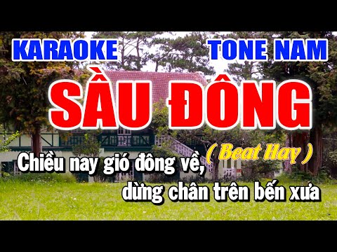 Sầu Đông Karaoke Tone Nam – Nhạc Trẻ 8x 9x – Làng Hoa