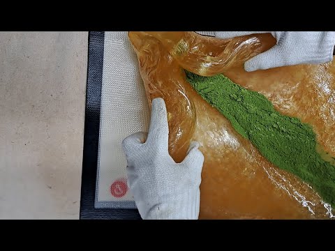 【製造風景】抹茶入水晶飴の作り方 / 宇治抹茶 / Matcha / How to make candy / Japan / Kyoto / making / 2025 / green tea