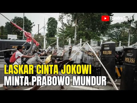Astaga... Laskar Cinta Jokowi Minta Prabowo Mundur