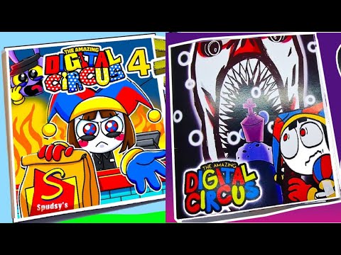 .DIGITAL CIRCUS  3-4  /DIY GAME BOOK 3D @GLITCH