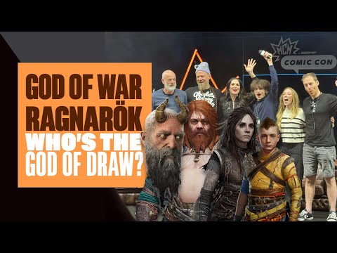 Who's the God of Draw? MCM Comic-Con panel + interview with the cast of God of War Ragnarok