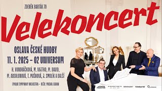 Zdeněk Barták 70, VELEKONCERT, oslava české hudby