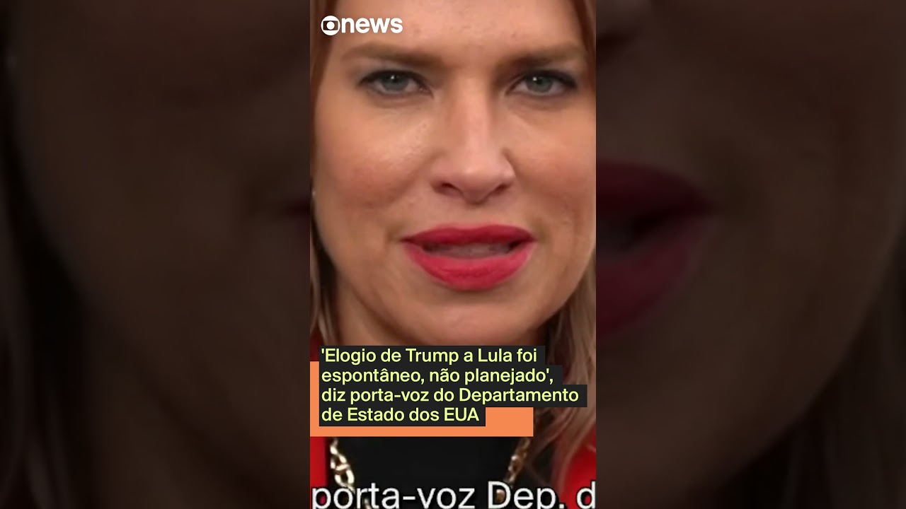 Elogio de Trump a Lula foi espontâneo não planejado diz porta voz do Dpto de Estado dos EUA