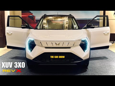 New Mahindra XUV3XO REV X Edition 2025 🔥 Launched @ Rs 8.94L with Panoramic Sunroof - White Colour!