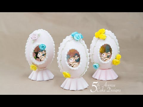 Diorama Sugar Easter Egg Class 🐰🌼🌹