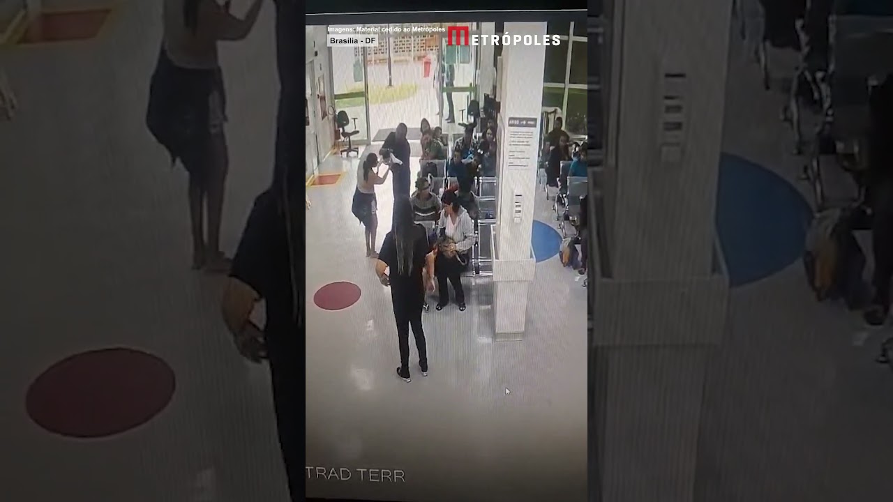 Veja momento em que vigilante salva vida de bebê engasgado