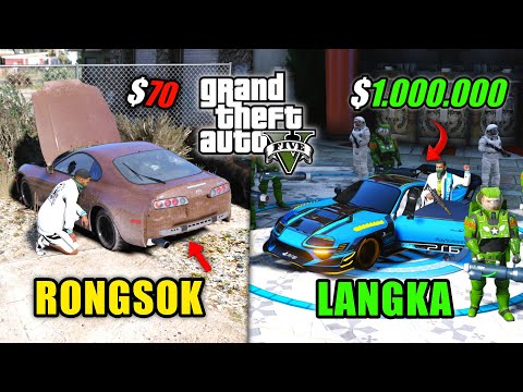 MISI EPIC MENEMUKAN & KOLEKSI SEMUA MOBIL TOYOTA SUPRA TERKEREN DI KOTA - GTA 5 MOD