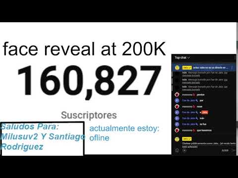 Hago face reveal a los 200K