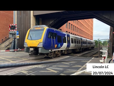 *Night Mode* Lincoln High Street Level Crossing (20/07/2024)