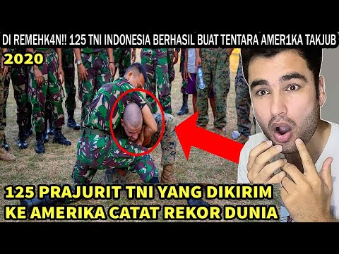 125 TNI INDONESIA DIKIRIM KE AMERIKA! KEAHLIAN PRAJURIT RAIDER BIKIN BUAT TENTARA AMERIKA TAKJUB