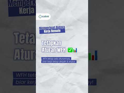 Cara Memperkuat Budaya Kerja Remote #remotework #wfh #work #workfromhome #kerja