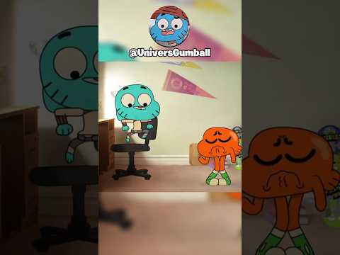 Danse de la tristesse 🕺😂 #gumball #dessinanimé #shrots