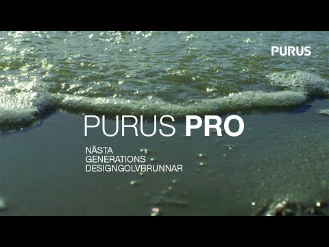 Purus PRO - Nästa generations designgolvbrunnar