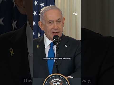 Israel's Prime Minister warns Hamas to accept Trump's peace plan for Gaza | DW News