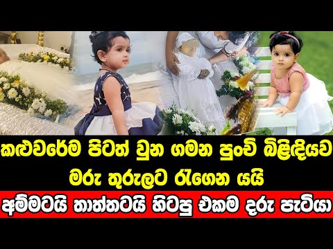 අම්මට සිහිය එද්දී දුව යන්නම ගිහින් ඔලුව වහල ගෙනාපු මිනිය