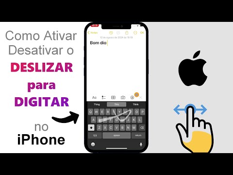 Como Ativar/Desativar o DESLIZAR para DIGITAR no iPhone