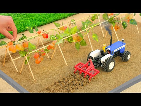 diy tractor grapes farming science project @sanocreator | @MiniCreative1