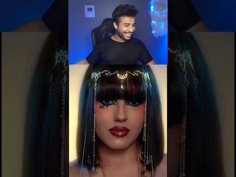 ترند المكياج المصري اخيررا 😂 ترند جامد