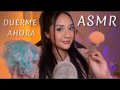 ASMR PARA DORMIR EN 5 MINUTOS O MENOS / RELAJACIÓN ASEGURADA 😴💆🏼‍♀️