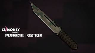 Paracord Knife Forest DDPAT Gameplay