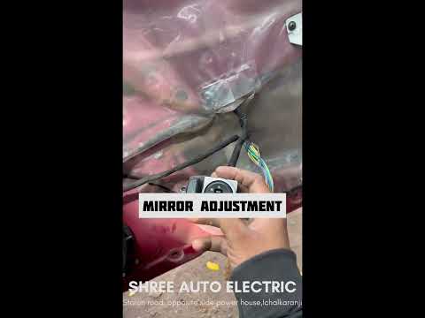 Full automatic mirror installation for i10 and wiring