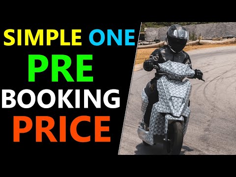 Simple One Electric Scooter Pre Bookings, Hero Motocorp - EV News