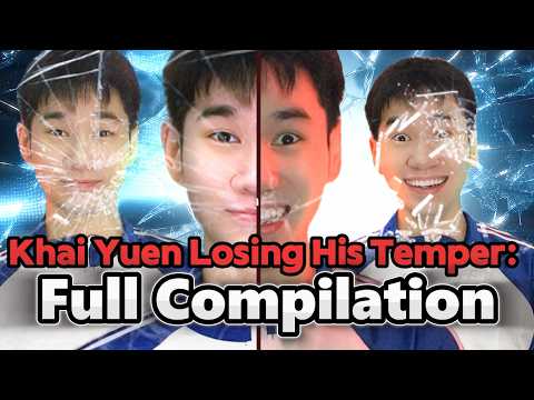 Khai Yuen losing his temper: Full Compilation