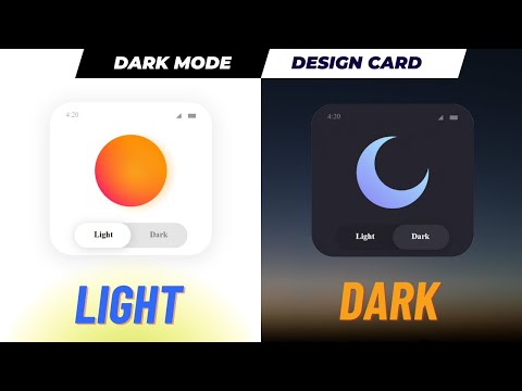 Designing The Perfect Light and Dark Mode Toggle Button With HTML CSS  | Working Without JavaScript