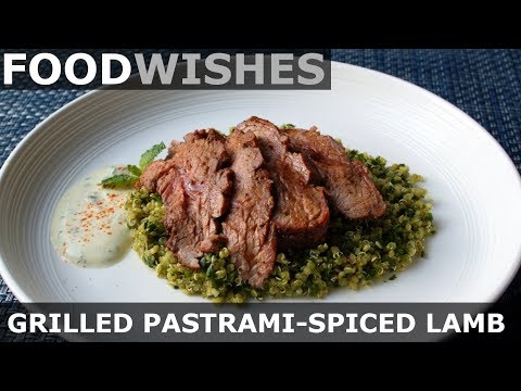 Grilled Pastrami-Spiced Lamb - Food Wishes
