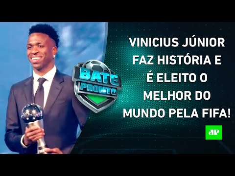 Vinicius Júnior é ELEITO O MELHOR JOGADOR DO MUNDO pela Fifa e FAZ HISTÓRIA! | BATE-PRONTO