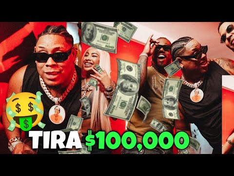 BULIN 47 TIRA $100,000 🤑 AL PUBLICO Y SE ARMA UN JUIDERO 😱 EN PLENO VIDEO MUSICAL