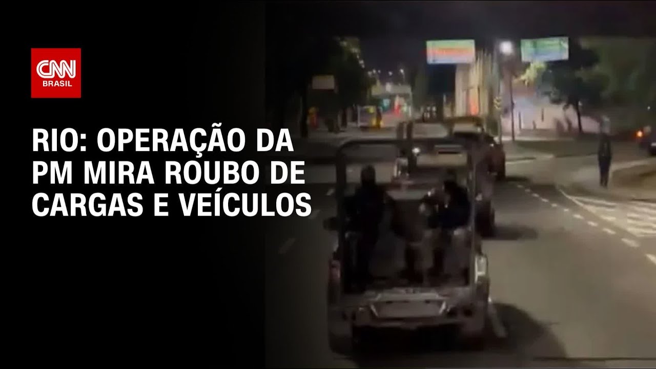 Operação da PM mira roubo de cargas e veículos na zona Norte do Rio de Janeiro | BASTIDORES CNN