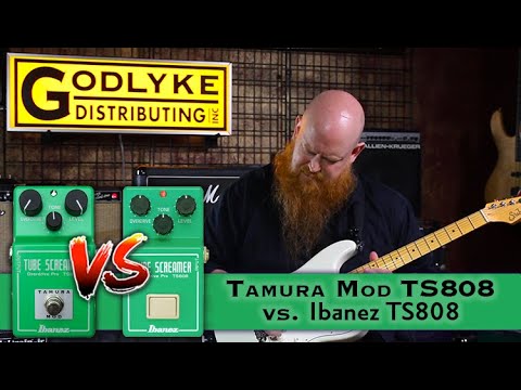 The Tamura Mod Ibanez TS808 vs a Stock Ibanez TS808