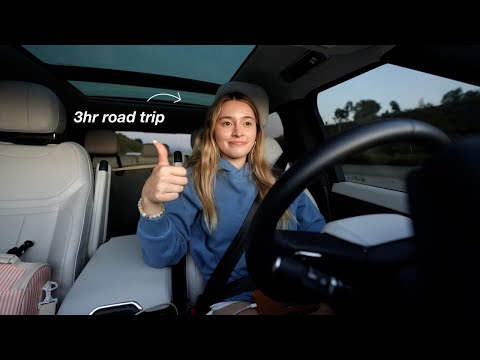 i took a 3hr solo roadtrip *drive with me* | starting my cafe ep1