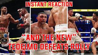 INSTANT REACTION: Teofimo Lopez BEATS Rolly Romero & Becomes CHAMPION At 147 | Full Fight Reaction