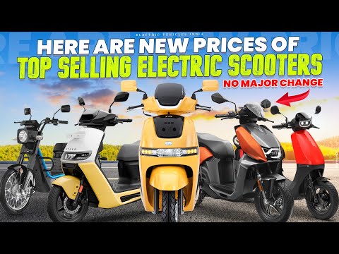 Here are Updated Prices of Top Selling Electric Scooters | Electric Vehicles India