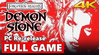 Forgotten Realms: Demon Stone Full Walkthrough Gameplay - No Commentary 4K (PC Re-release Longplay)