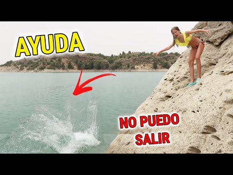 DANIELA SE CAE AL AGUA EN EL PANTANO ๐ฑ SALTO AL AGUA TENGO UN ACCIDENTE Y NO PUEDE SALIR Daniela Go