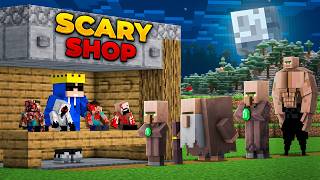 I Opened a SCARY ENTITIES Shop in Minecraft!!!