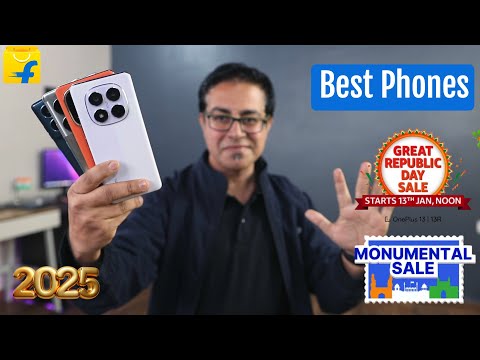 Flipkart & Amazon Republic Day Sale 2025 I Top 7 Best Phones Under 15000 ₹ 20000  ₹ 25000