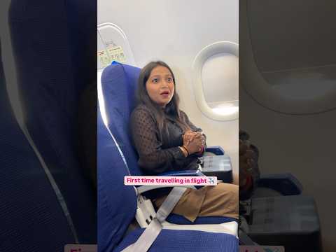 Thoughts when travelling first time✈️ #Shorts #Viral #trending