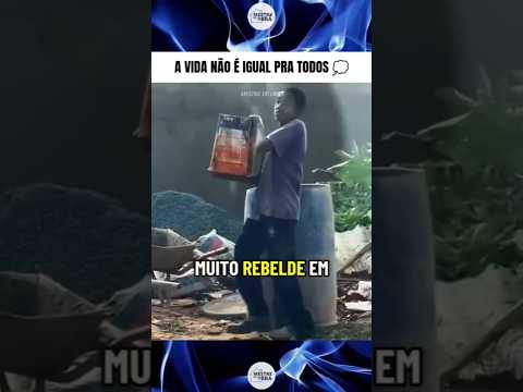 a vida não é igual pra todos #mestredeobra