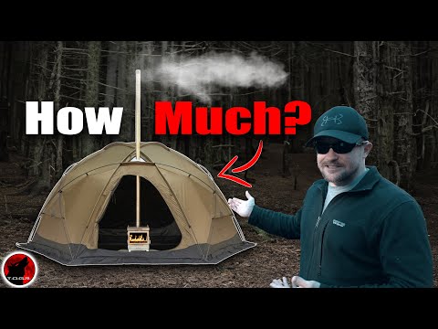 The Most Expensive Hot Tent Pomoly Makes! - Pomoly Dome X6