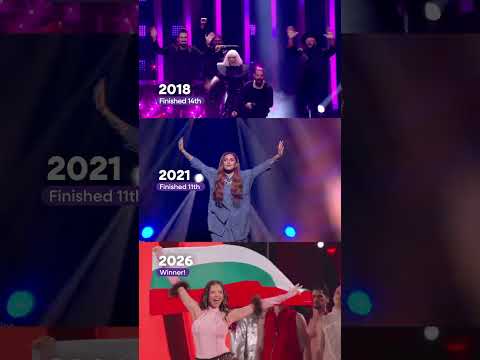 After too many years away, Bulgaria came back with a Bangaranga for the ages 🏆 🤍 💚 ❤️ #Eurovision