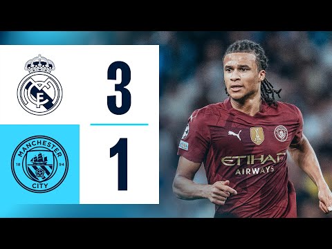 HIGHLIGHTS Real Madrid 3-1 Man City | Mbappe (3) & Nico Goals