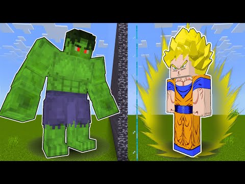 I Cheated with MEGA HULK vs GOKU Mob Battle Competition!