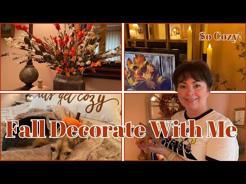 COZY FALL BEDROOM DECORATING IDEAS 🍁 DECORATE FOR FALL WITH ME 🍁 TRADITIONAL FALL COLORS