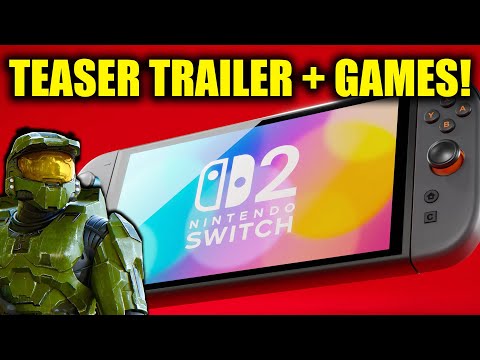 Nintendo Switch 2 Reportedly Getting Teaser Trailer, Huge Games!