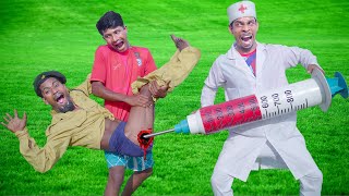 Top Best New Funniest Fun Comedy Video 2025Amazing Injection Wala Trending Comedy 2025Doctor EP 454